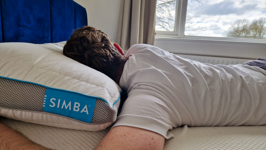 stomach sleeper on high pillow